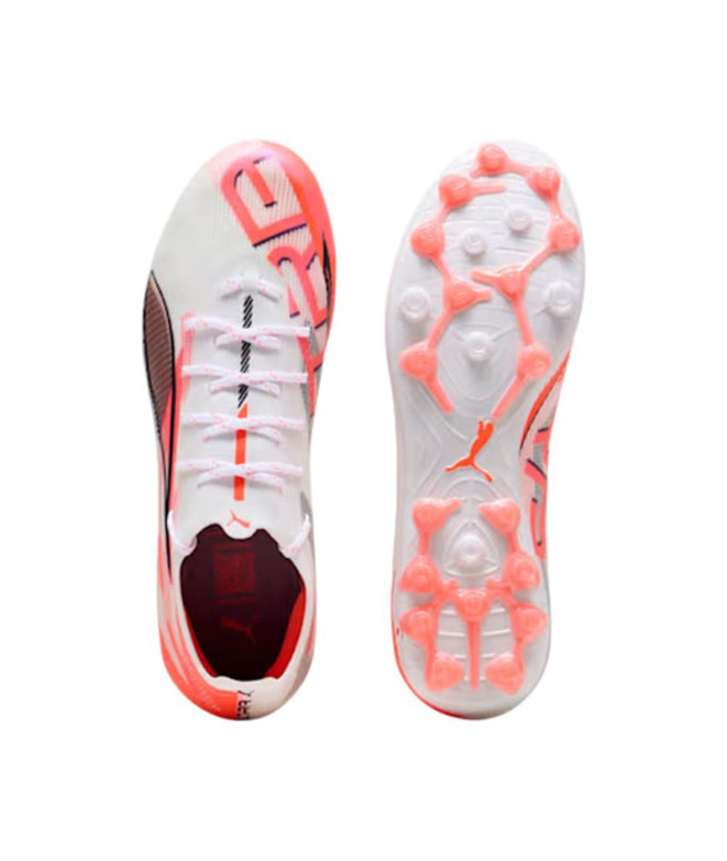 Botas de fútbol Puma Ultra 5 Ultimate Mg Blanco