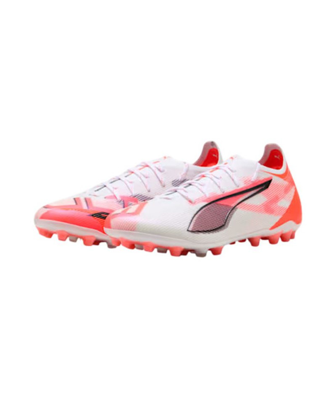 Botas de fútbol Puma Ultra 5 Ultimate Mg Blanco