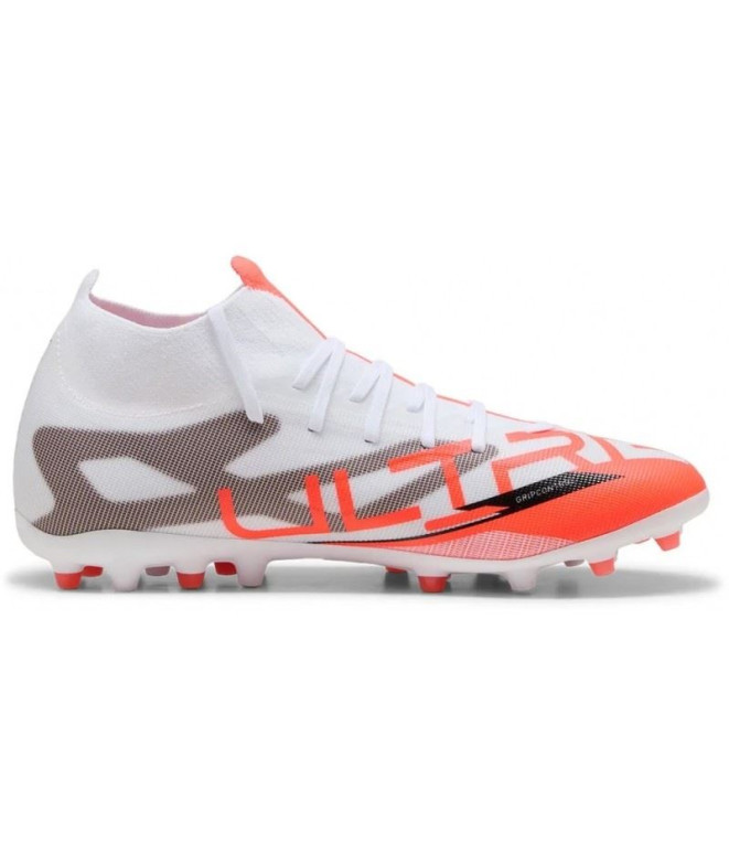 Zapatillas de Fútbol sala Puma Ultra 5 Match+ Mg Hombre Blanco