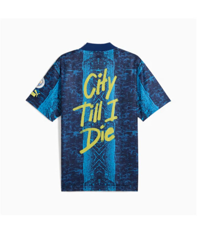Camiseta Puma Manchester City Ftblnrgy+ Homem Azul