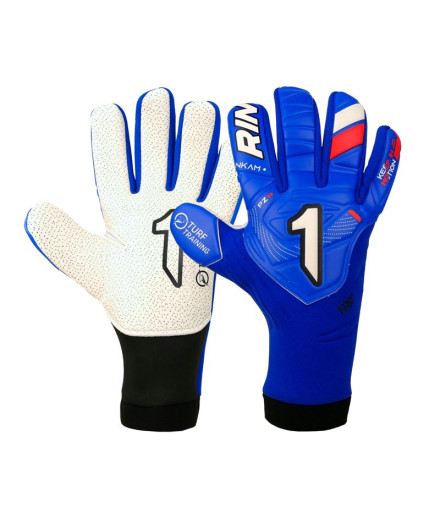 Luvas de goleiro de Futebol Rinat Nkam Treinamento Azul