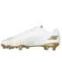 Botas de Futebol Skechers Skx_ 1,5 FG Infantil Branco/Dourado