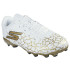 Botas de Futebol Skechers Skx_ 1,5 FG Infantil Branco/Dourado