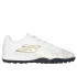 Botas de Futebol Skechers Skx_ 1,5 TF Infantil Branco/Dourado