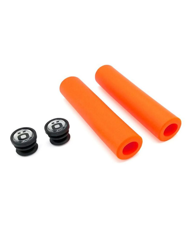 Puños Töls Silicone Mtb Grip Standard Naranja