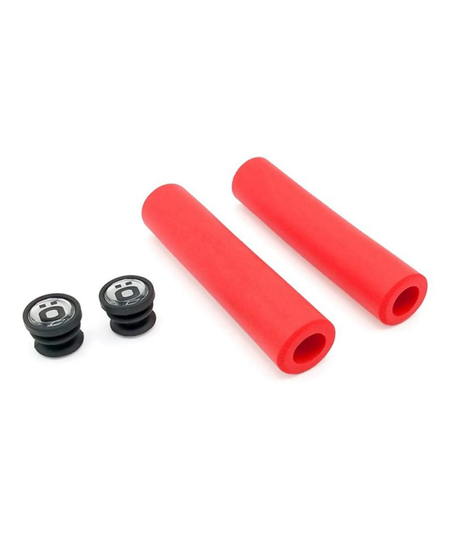 Puños Töls Silicone Mtb Grip Standard Rojo