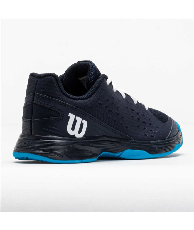 Chaussures de Padel Wilson Rush Pro Enfant Bleu...