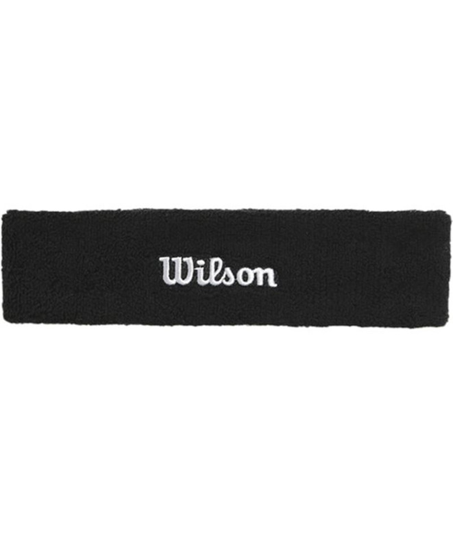 Fita de PeloTênis Wilson de Headband Black