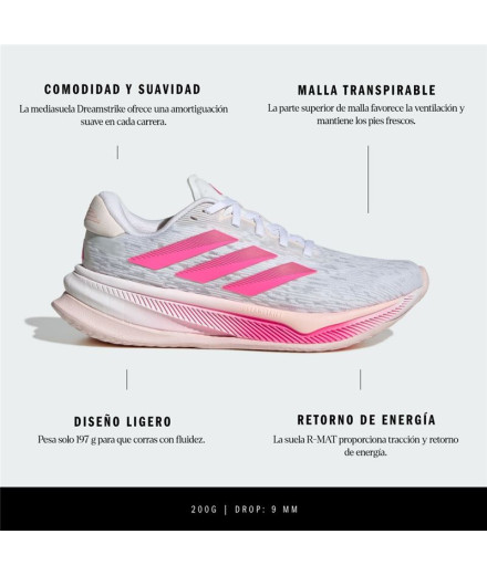 Chaussures Running adidas Femme de Supernova Comfortglide... 2