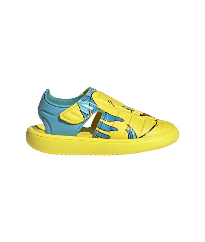 Sandales adidas Enfant Flet d'eau Jaune