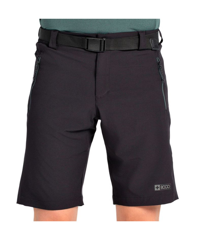Pantalón de Montaña + 8000 Delfino Negro Hombre