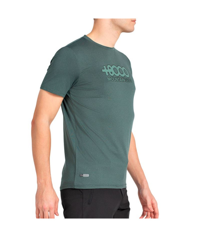 Camiseta de Montaña + 8000 Pipe Verde Oscuro...