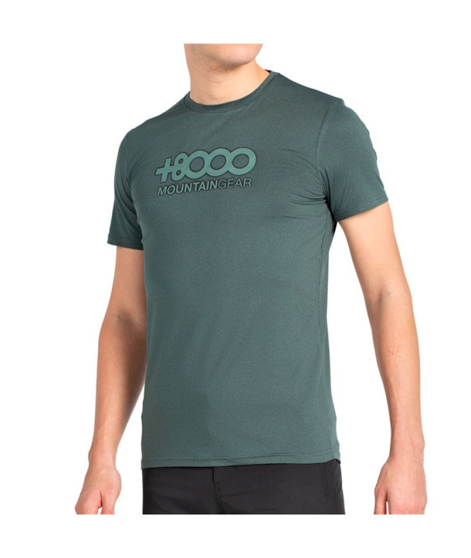 Camiseta de Montaña + 8000 Pipe Verde Oscuro...