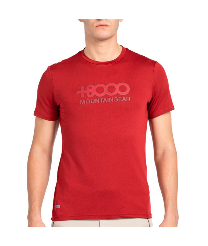 Camiseta de Montaña + 8000 Pipe Cereza Vigore Hombre