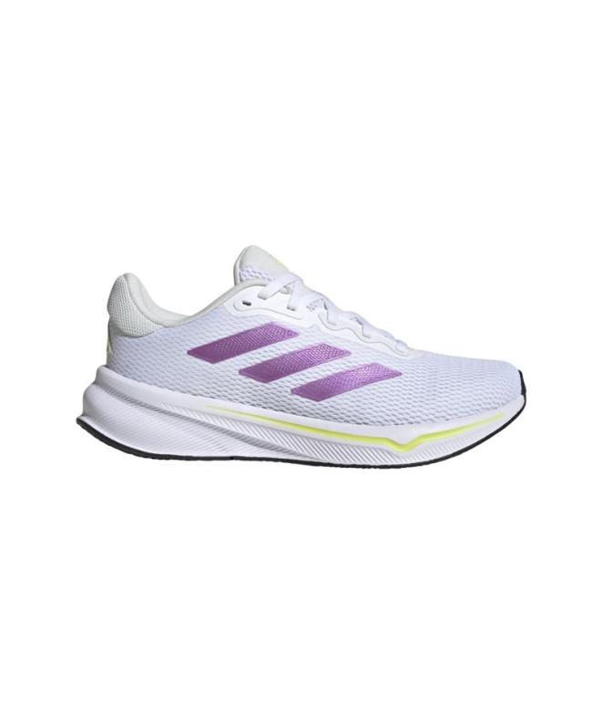 Chaussures Running adidas Femme de Response White