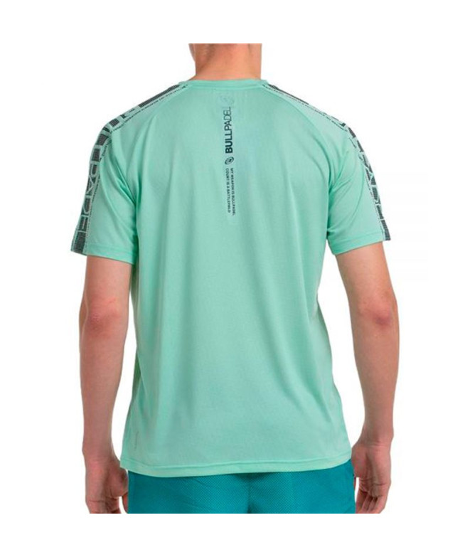 T-shirt de Padel Bullpadel Badan Homme Vert...
