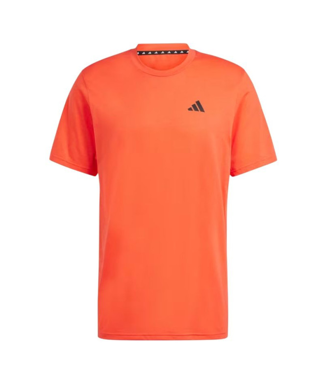 Camiseta de Fitness adidas Train Essentials Feelready Training Hombre Rojo