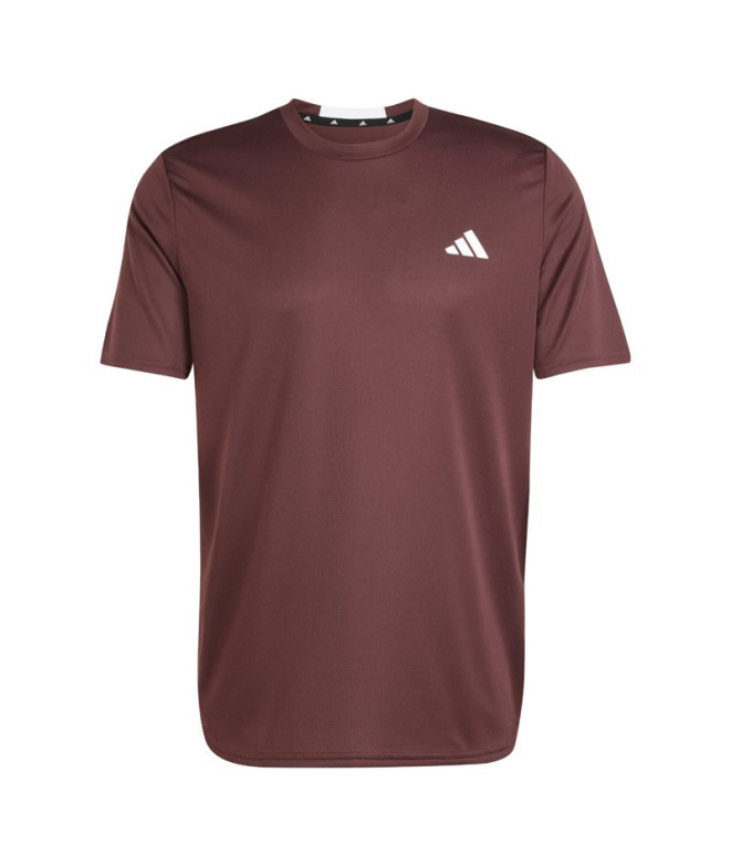 Camiseta Fitness adidas Homem de Tr-Es St Rubpur/Grisei