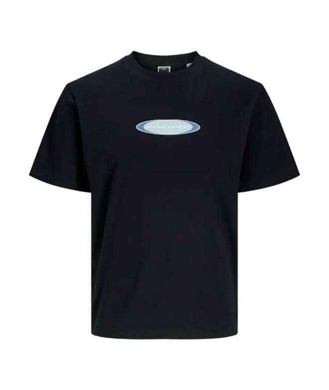 Camiseta Jack and Jones Jcopacer Branding Print Hombre Negro