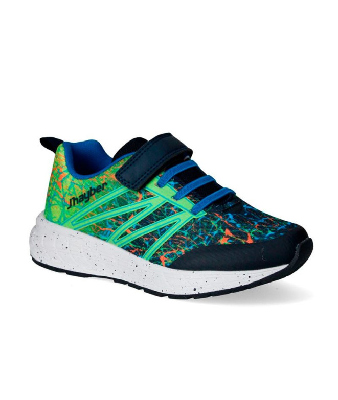 Zapatillas De Running J'Hayber Rigor Infantil Azul Marino