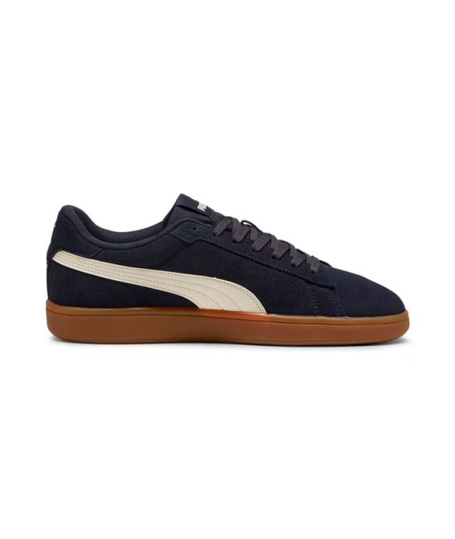 Sapatilhas Puma Smash 3.0,New Navy Warm Whi Homem