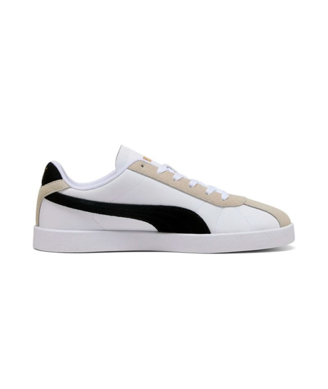 Zapatillas Puma Club Ii Sd, White Blac, Hombre