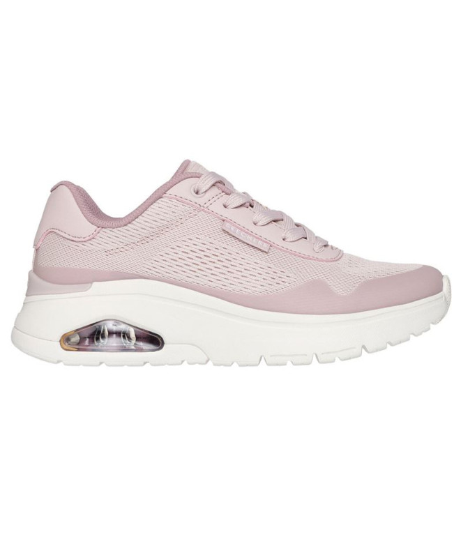 ChaussuresSkechers UnoFemme Flex - Spring On Mauve Hot Melt/