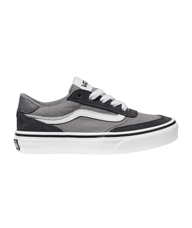 Zapatillas Vans Brooklyn Ls Tonl Negro Infantil