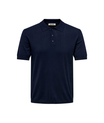 Polo Only & Sons Onswyler Life Reg 14 Ss Knit Stormy...