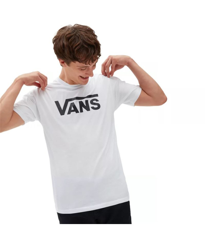 Camiseta Vans Mn Classic Branco/Preto Homem