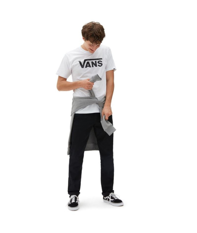 T-shirt Vans Mn Classic Blanc/Noir Homme