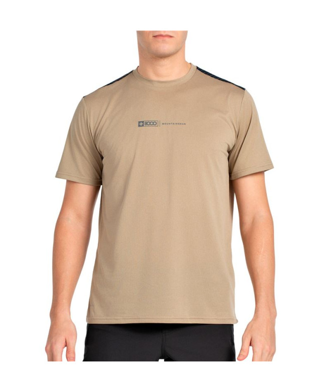 Camiseta Montanha + 8000 Arena de Trubel Tej.Bicolor Homem