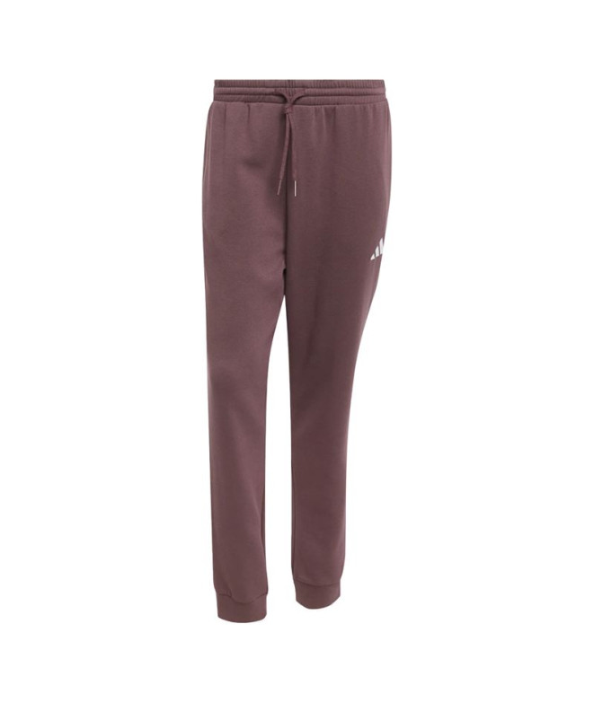 Pantalones adidas Feelcozy Hombre Rubaur/Blanco