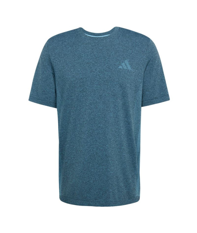 Camiseta de Fitness adidas Tr-Es St Hombre Azul/Gris