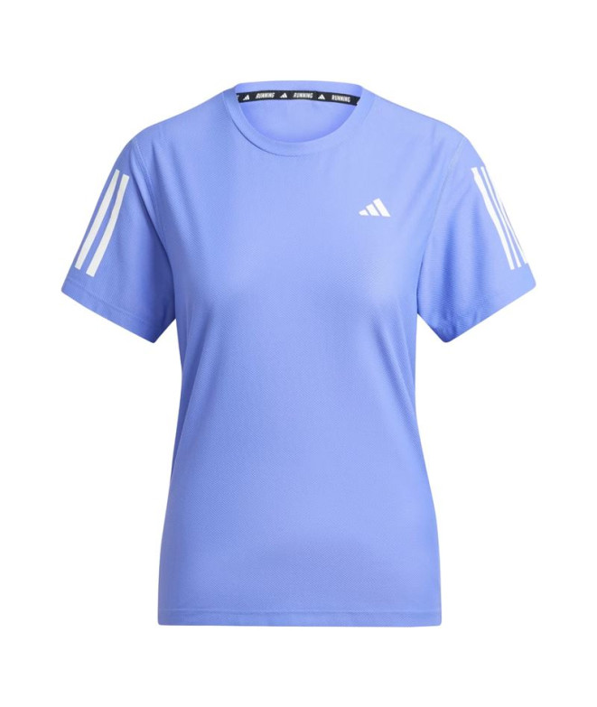 Camiseta Running adidas Mulher por Own The Run Blue