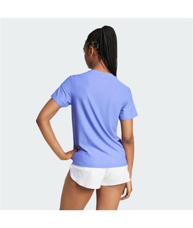 T-shirt Running adidas Femme par Own The Run Blue