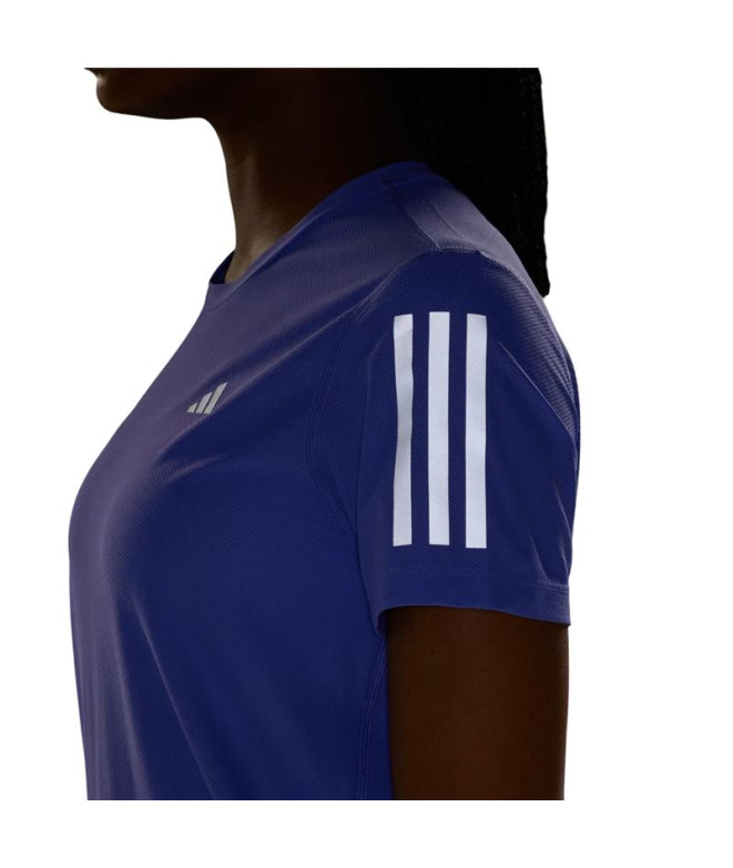T-shirt Running adidas Femme par Own The Run Blue