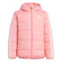 adidas Infantil Casaco Essentials 3 Band Padded Rosa