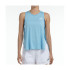 Camiseta de Padel Bullpadel Duranta Mulher Azul Claro