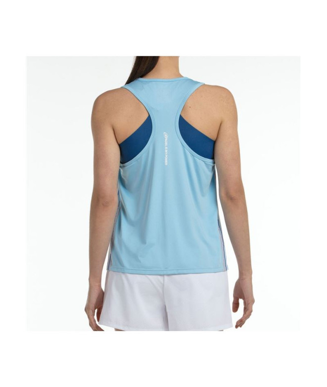 Camiseta de Padel Bullpadel Duranta Mulher Azul...