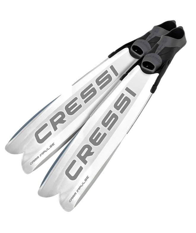 Aletas de buceo Cressi Gara Turbo Impulse Blanco