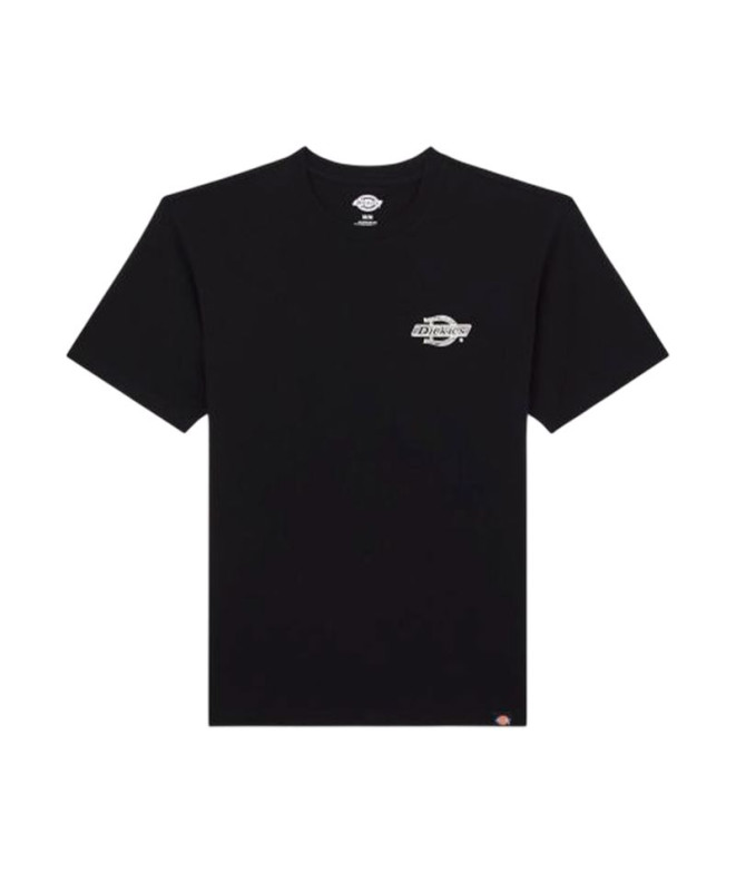 Camiseta Dickies Logótipo em madeira Preto Homem