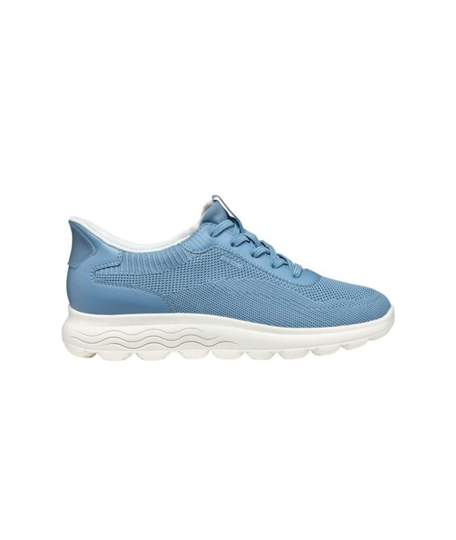 Chaussures Femme Geox Spherica Plus Bleu