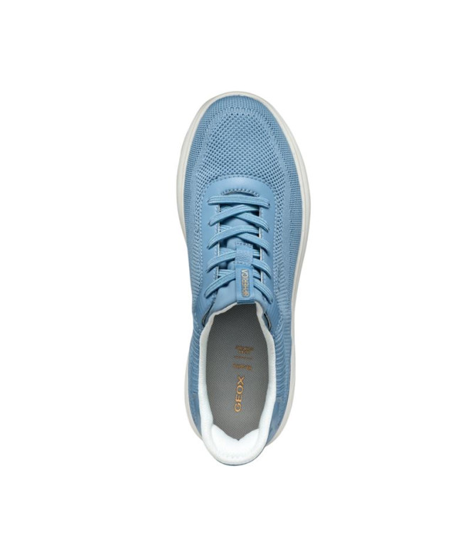 Chaussures Femme Geox Spherica Plus Bleu