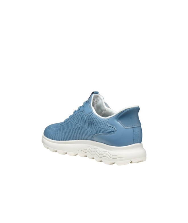 Chaussures Femme Geox Spherica Plus Bleu