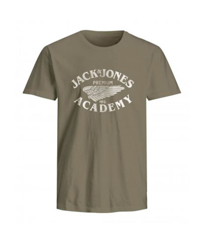 Camiseta Homem Jack and Jones Jprblufreddy Ss Vetiver