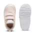 Sapatilhas Puma Courtflex V3 V Infantil Rosa Branco