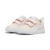Chaussures Puma Courtflex V3 V Enfant Rose Blanc