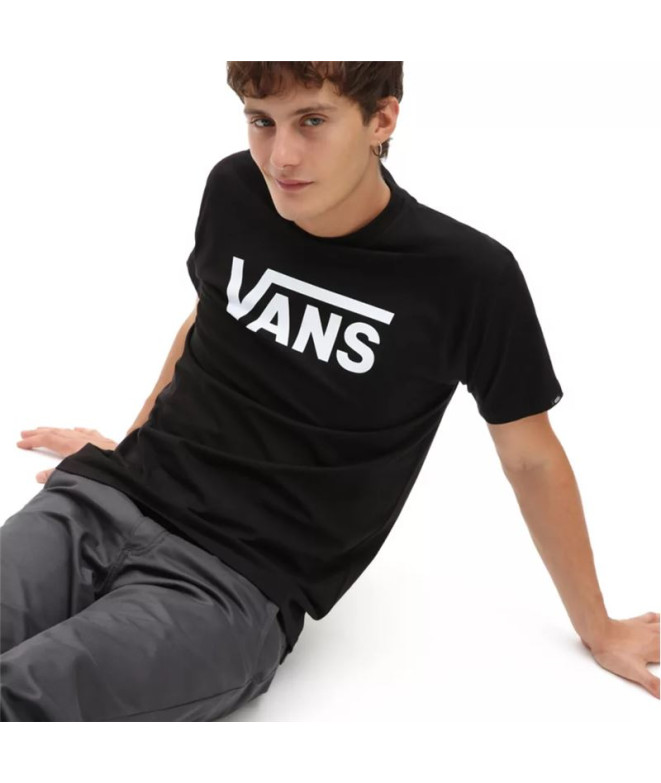 Camiseta Vans Mn Classic Branco/Preto Homem