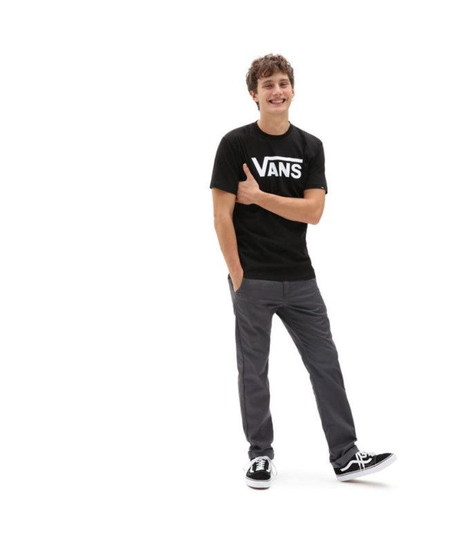 Camiseta Vans Mn Classic Branco/Preto Homem
